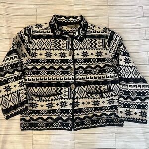 Vintage Western Aztec Blazer